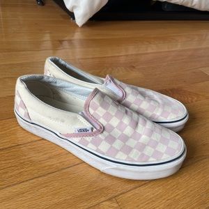 checkered vans